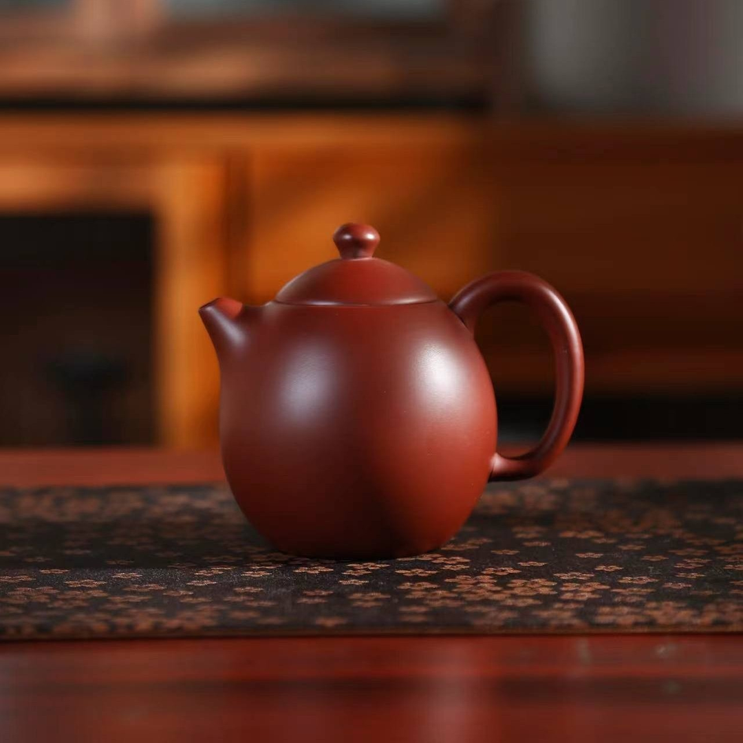 Longdan Purple Clay teapot , handmade