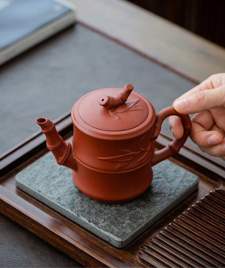 ChineseHandmade Purple Clay Teapot Yixing Zisha Gongfu Tea Set