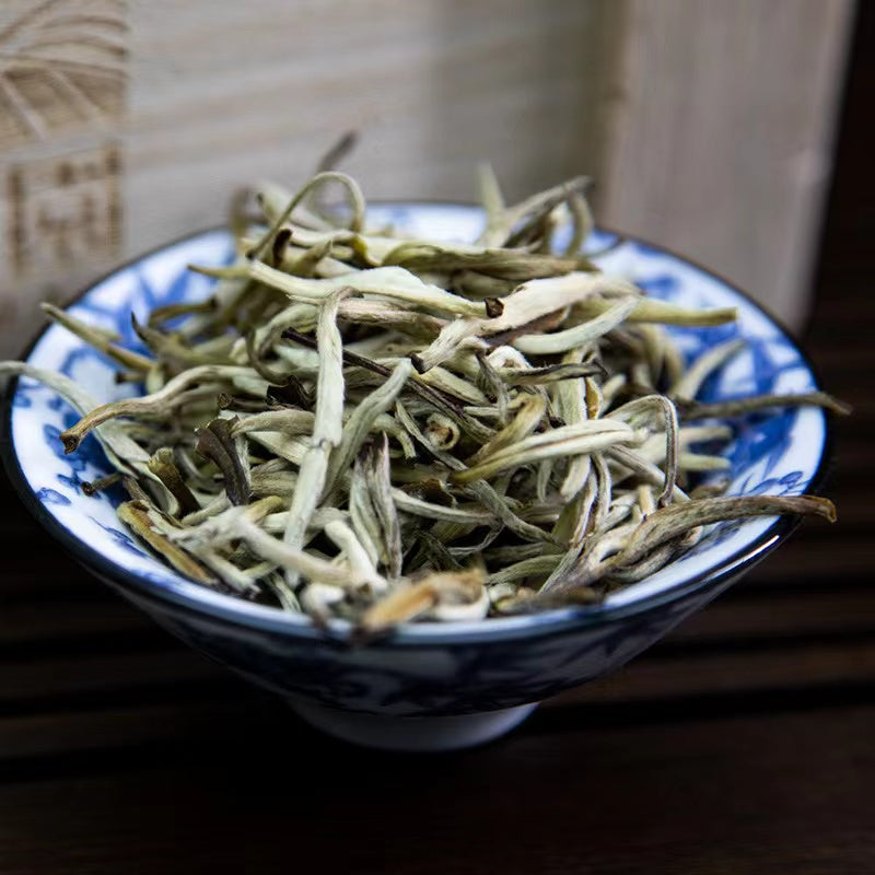 Chinese Jasmine silver needle tea.